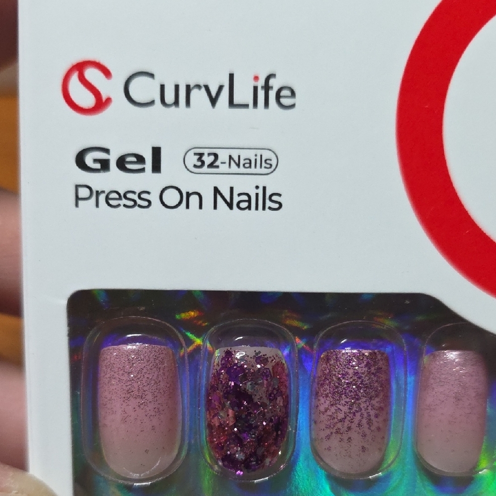 CurvLife Gel Press On Nails - Picture 2 of 6